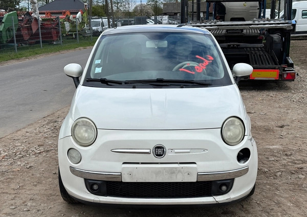 Fiat 500 cena 10500 przebieg: 172419, rok produkcji 2008 z Barlinek małe 106